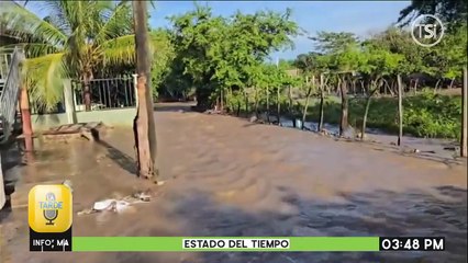 16 comunidades incomunicadas en la Costa de los Amates por desbordamiento de Río Goascarán