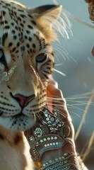 Hyperreal, dreamlike, fashion-editorial