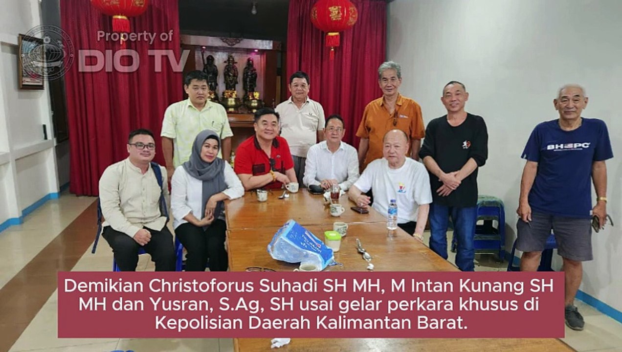 Atensi Irwasum Polri, Kriminalisasi Shanti Kun Dibawa ke Bareskrim Polri Pasca Gelar Perkara Khusus di Polda Kalbar atas laporan Ng Tong Suan, Kwee Lay Hok dan Pheng Khiang. Ini Penjelasan kuasa hukum Christoforus Suhadi SH MH