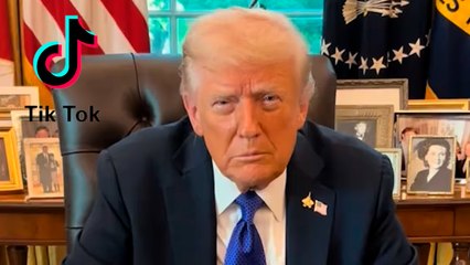 Donald Trump publica su primer TikTok tras su vuelta a la Casa Blanca: "Yo salvé la app, me deben una"