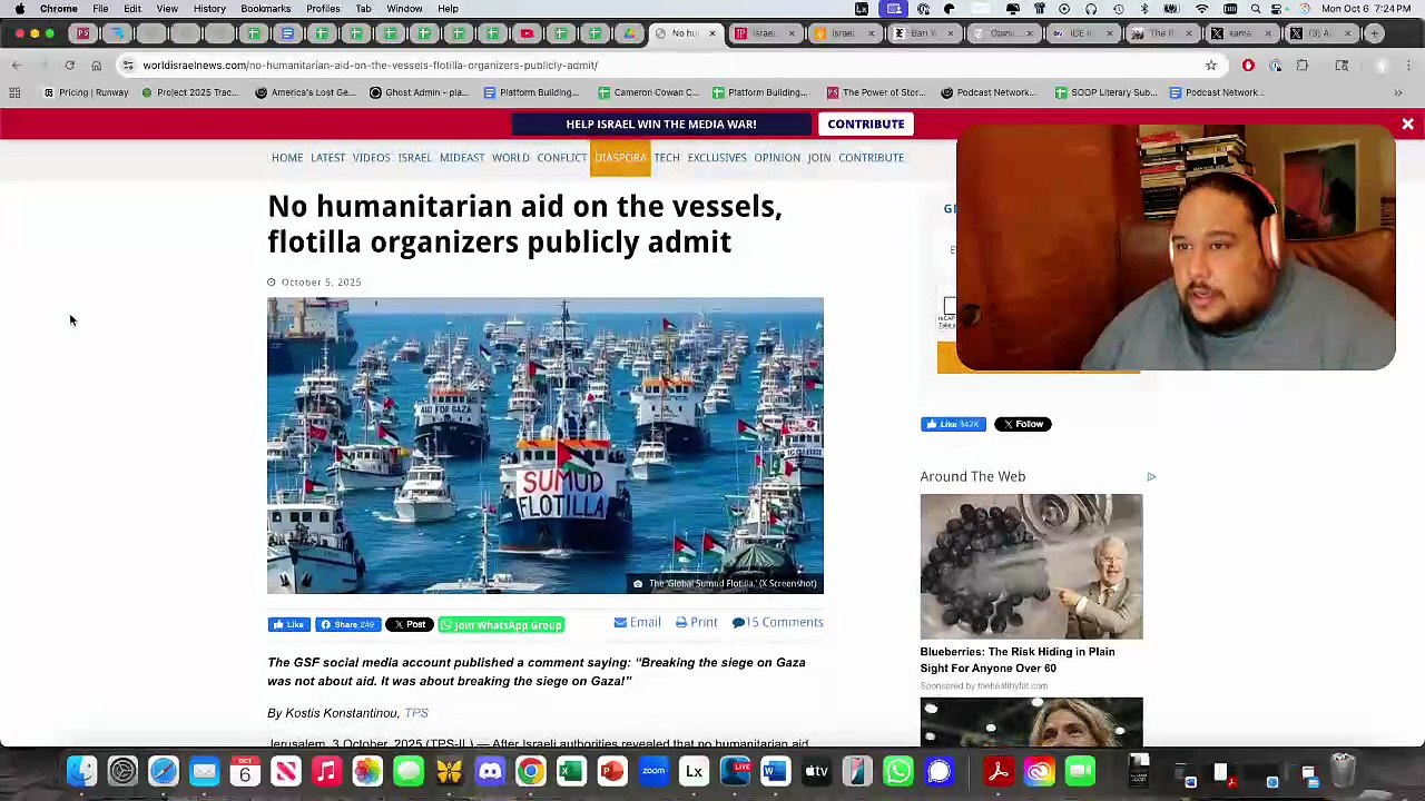 ICE Invades Chicago, How to Save America, and the Gaza Flotilla was a Lie?