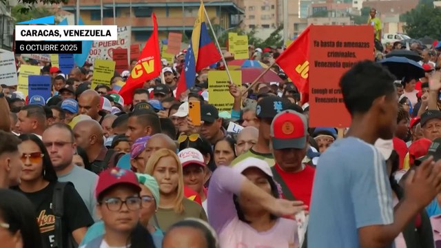 VENEZUELA | Marchan en Caracas oponiéndose a la influencia de Estados Unidos | EL PAÍS