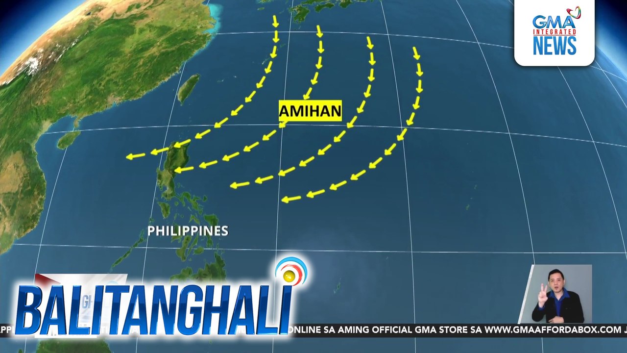 PAGASA - Northeasterly windflow, nagdadala na ng malamig na panahon sa Northern at Central Luzon | Balitanghali