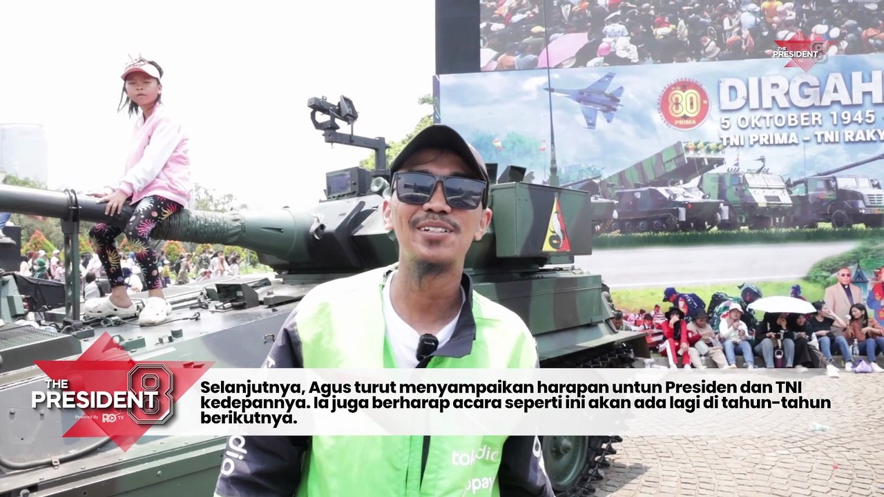 Antusias Hadiri HUT ke-80 TNI, Masyarakat Sipil Bangga dan Dukung Penuh TNI