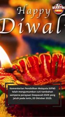 Cuti sempena Deepavali 2025