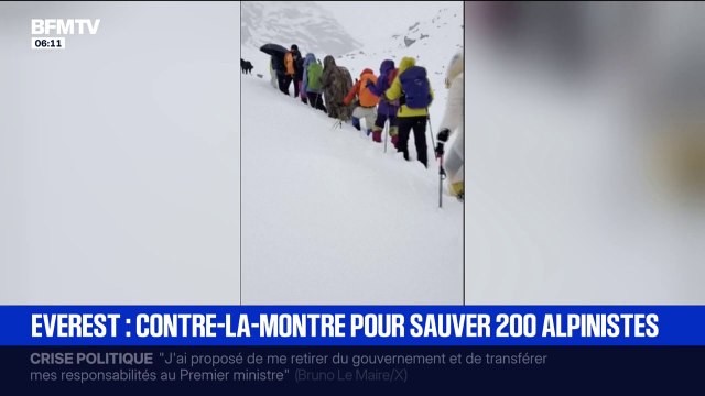 Everest: un randonneur meurt de froid après de violentes chutes de neige en Chine, des centaines d'autres évacués