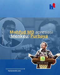 Mahfud MD Apresiasi Menkeu Purbaya