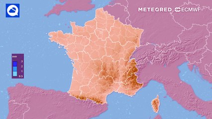 Blocage anticyclonique en France !