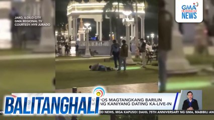 Lalaki, arestado matapos magtangkang barilin ang lalaking kasama ng kanyang dating ka-live-in | Balitanghali