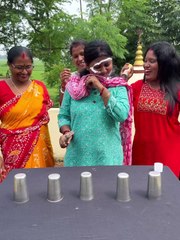 চোখ বেঁধে কানের শ্রবণ শক্তির খেলা 😂 | জিতলেই পুরস্কার 🎁 হারলে মুখে স্প্রে! | New Songs Media House