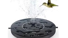 Solar Bird Bath Fountain Pump - Eco-Friendly Garden Water Feature