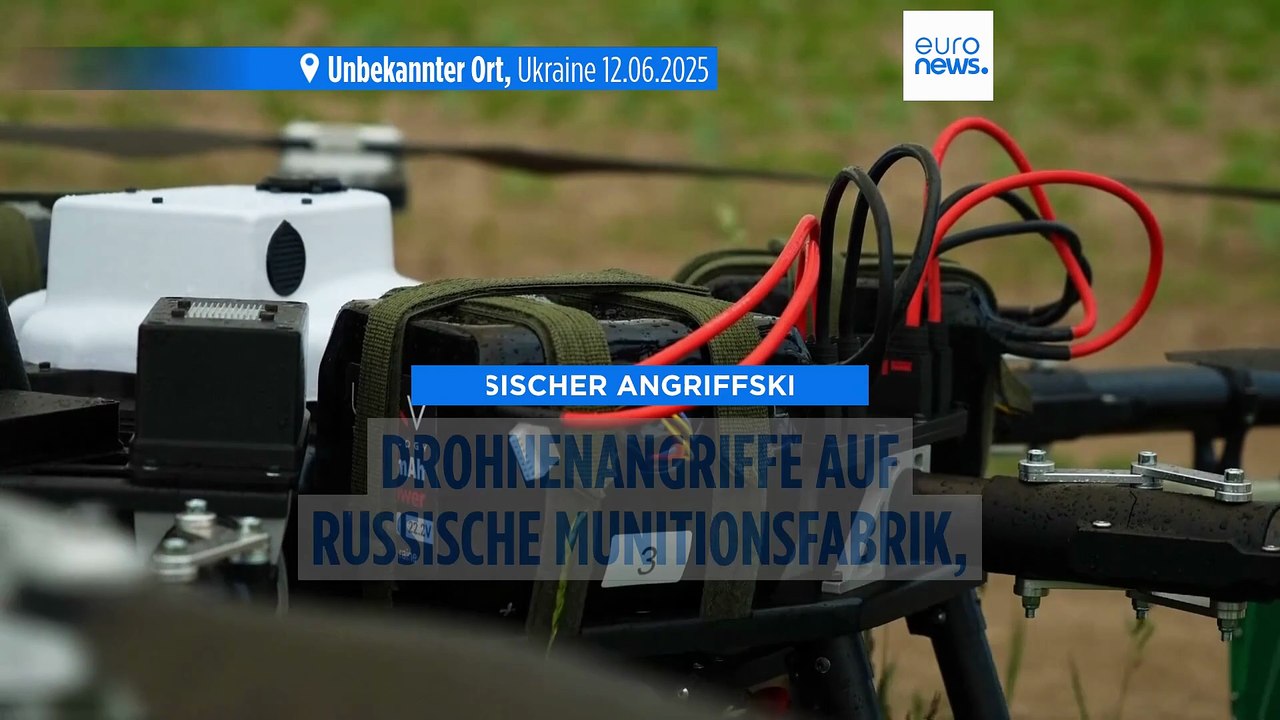 Drohnenoffensive: Ukraine trifft russische Munitionslager und Öldepots