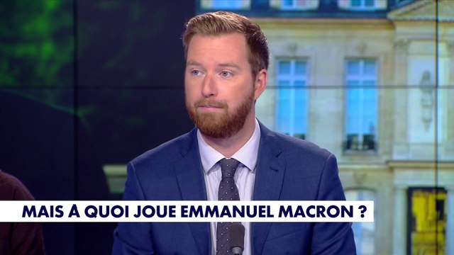 L'édito de Thomas Bonnet : «Mais à quoi joue Emmanuel Macron ?»