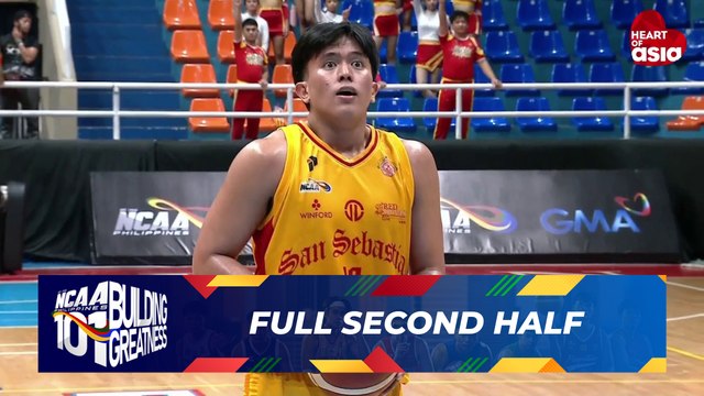 FULL SECOND HALF - SSC-R Golden Stags vs. Arellano Chiefs | NCAA Season 101