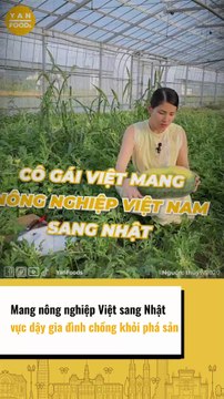 Mang nông nghiệp Việt sang Nhật, cô gái giúp gia đình thoái khỏi bờ vực phá sản