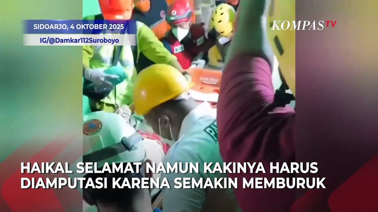 Kronologi Korban Selamat Ponpes Al-Khoziny Sidoarjo, dan Penjelasan Basarnas soal Hentikan Pencarian