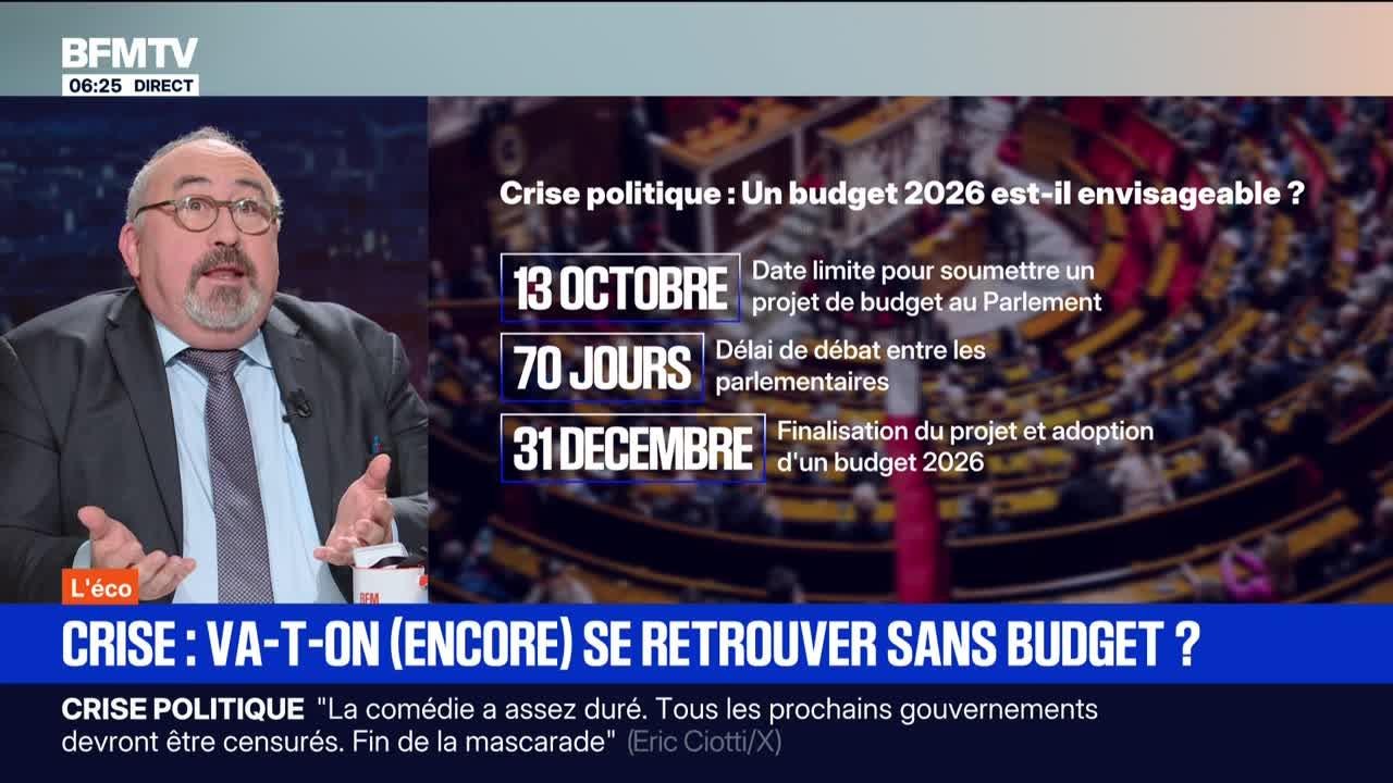BFM Conso : Crise, va t-on (encore) se retrouver sans budget ? - 07/10