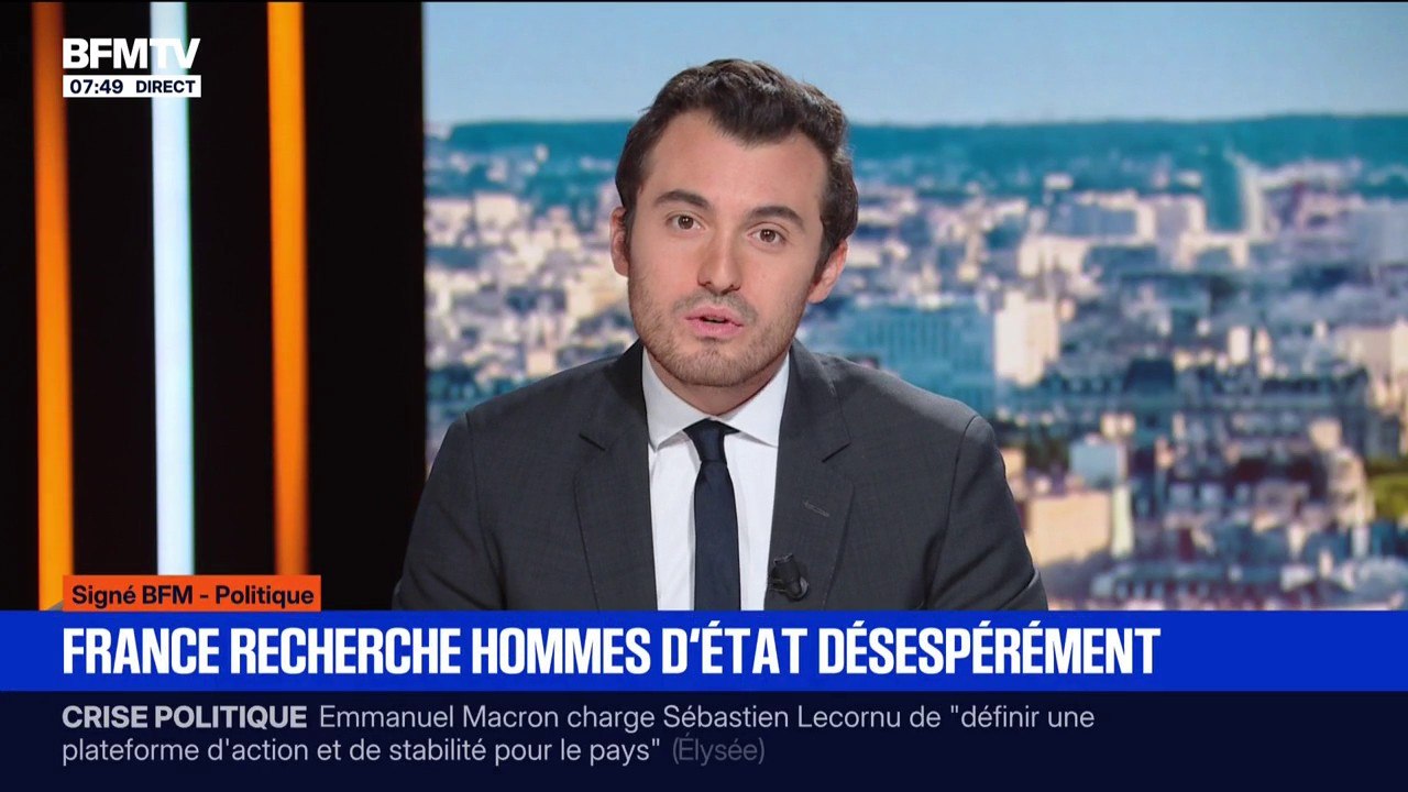 SIGNÉ BFM - Crise politique: "Seules des élections anticipées, législatives au mieux, présidentielle au pire, pourront débloquer la situation"