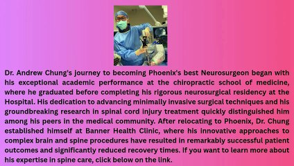 Biportal endoscopic spine surgery Arizona