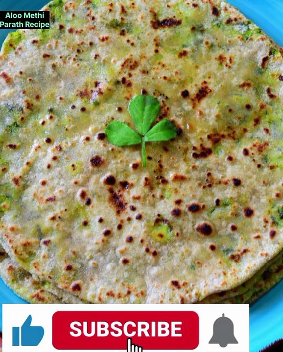 Crispy Aloo Methi Paratha| Aloo Methi Paratha Recipe|