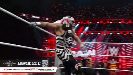 WWE RAW 6 OCTOBER 2025 AJ STYLES & DRAGON LEE & PENTA VS THE JUDGEMENT DAY FULL MATCH