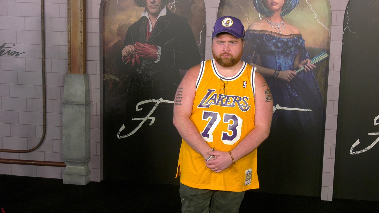 Sebastian Stan and Paul Walter Hauser "Frankenstein" Los Angeles Premiere Black Carpet | Netflix