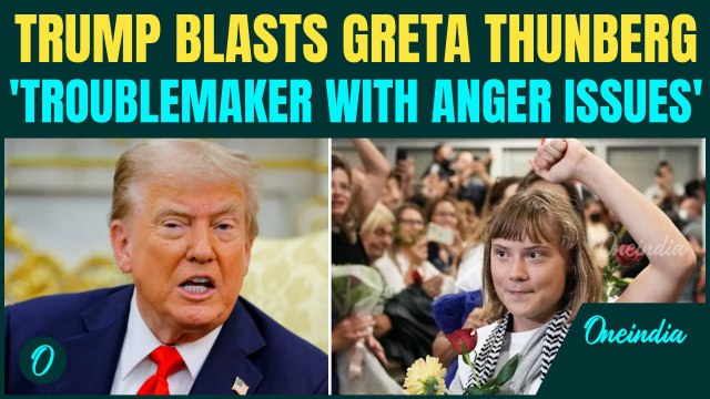 Trump Slams Greta Thunberg as ‘CRAZY’ after Israel Deports Activist amid Gaza Flotilla Controversy