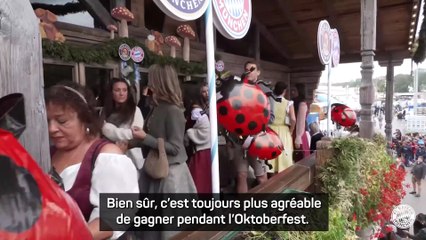Neuer, Kimmich et Gnabry savourent à l'Oktoberfest
