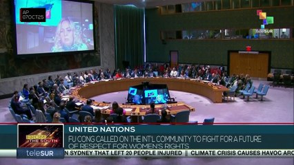 United Nations | Fu Cong called on Int'l Community to fight for respect for women's rights