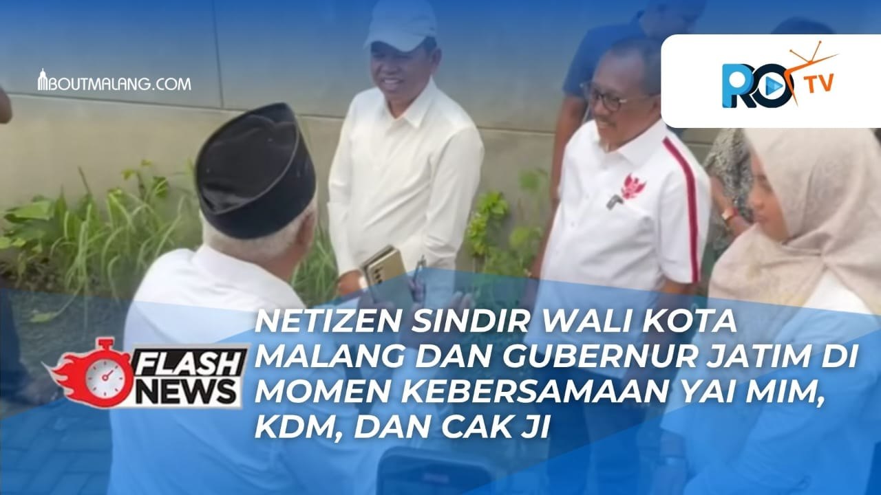 NETIZEN SOROTI MOMEN KEBERSAMAAN YAI MIM, KDM, DAN CAK JI: WALI KOTA MALANG DAN GUBERNUR JATIM DICARI DI KOLOM KOMENTAR!