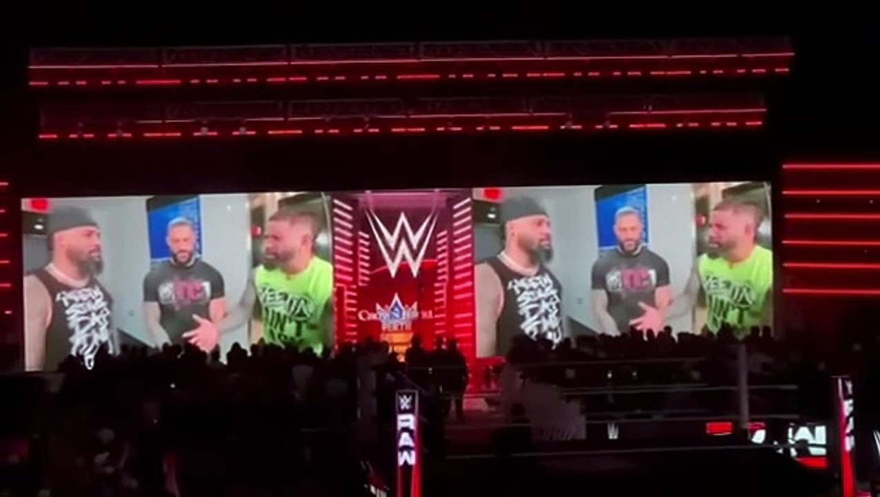 Jey Uso confronts Jimmy Uso, Roman Reigns Restores Order - WWE Raw 10/6/2025