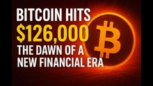 🚀 Bitcoin Hits $126,000 — The Dawn of a New Financial Era 💰