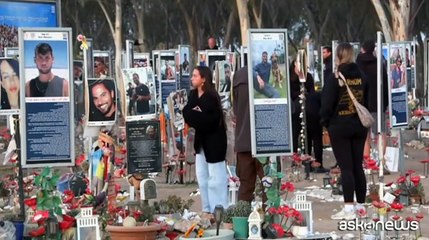 Due anni dal 7 ottobre, commemorazioni sul sito del festival in cui avvenne la strage