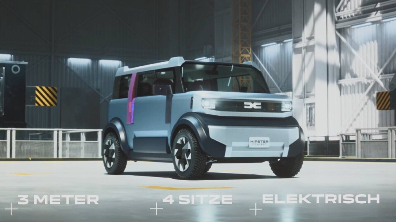 Dacia hipster conept: so sieht das spannende e-auto-konzept aus