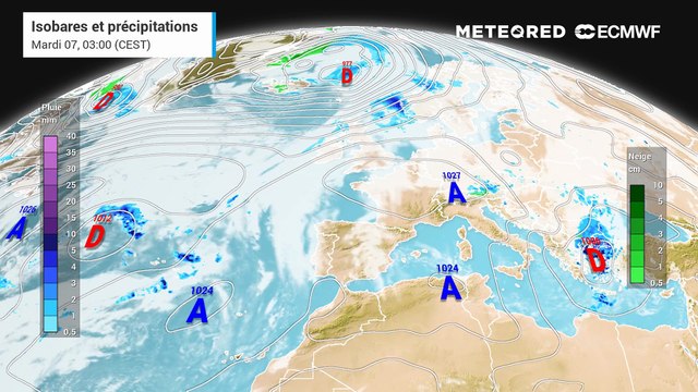 Nombreux brouillards et nuages bas en France !