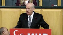 MHP Genel Başkanı Devlet Bahçeli:"CHP yine baltayı taşa vurmuştur"
