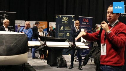 Le premier avion sans pilote dévoilé à Lannion