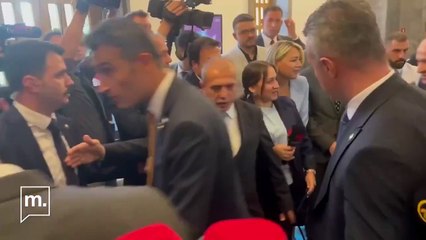 Devlet Bahçeli, Serdar Öktem sorusuna yanıt vermedi