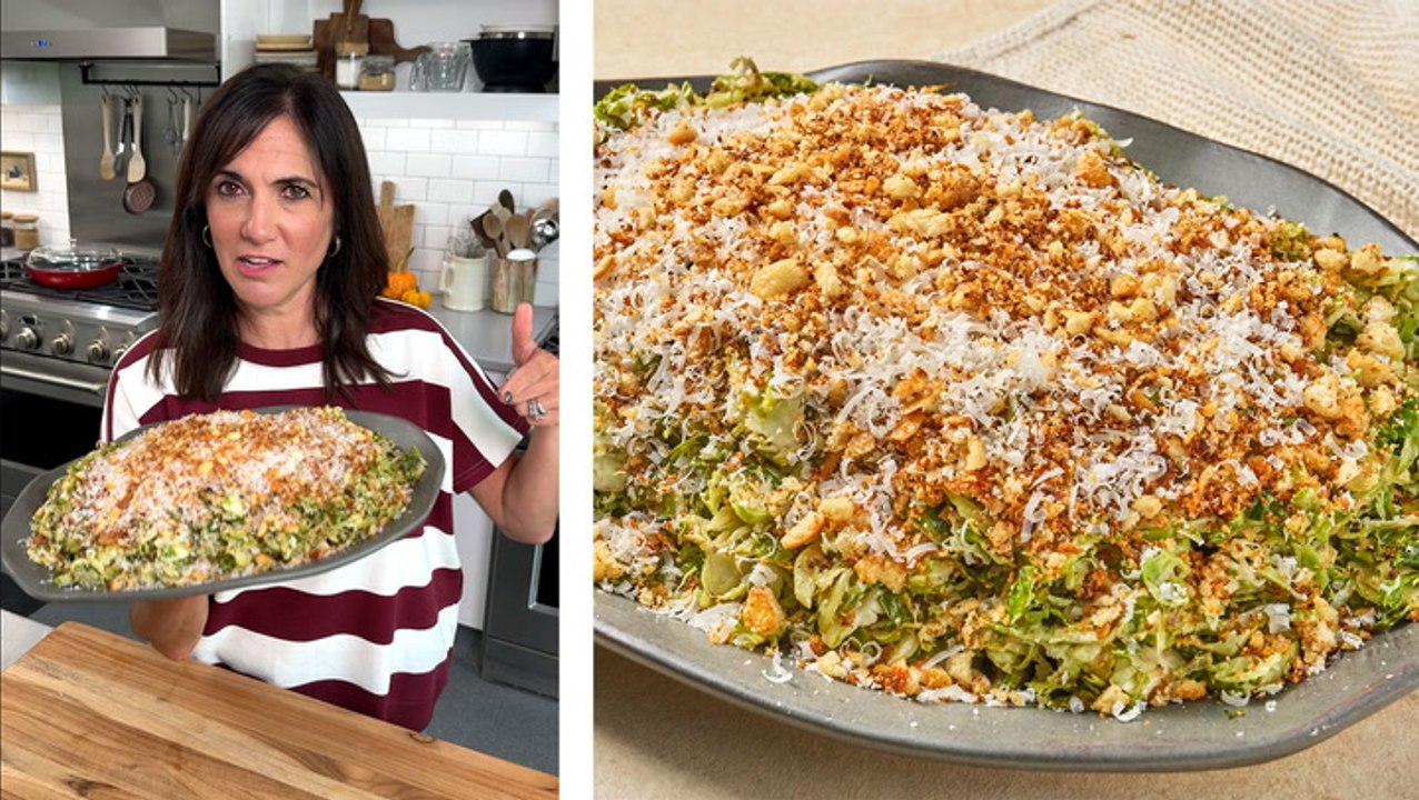 Brussels Caesar Salad Recipe