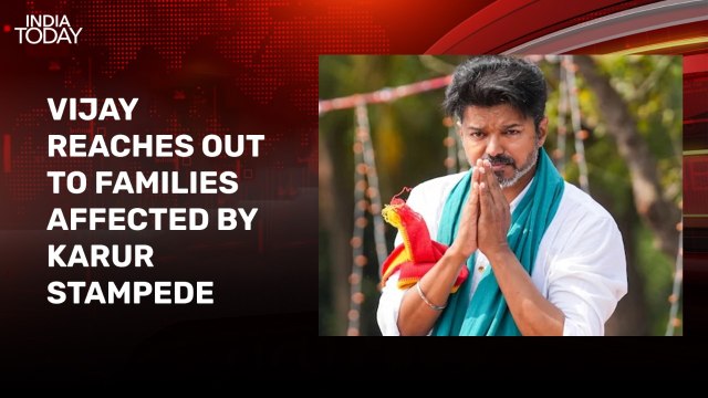 TVK chief Vijay video calls families affected by Karur stampede