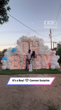 Blue Clouds, Big Smiles! Emotional Baby Gender Reveal Surprise 💙🎉|| Heartsome 💖