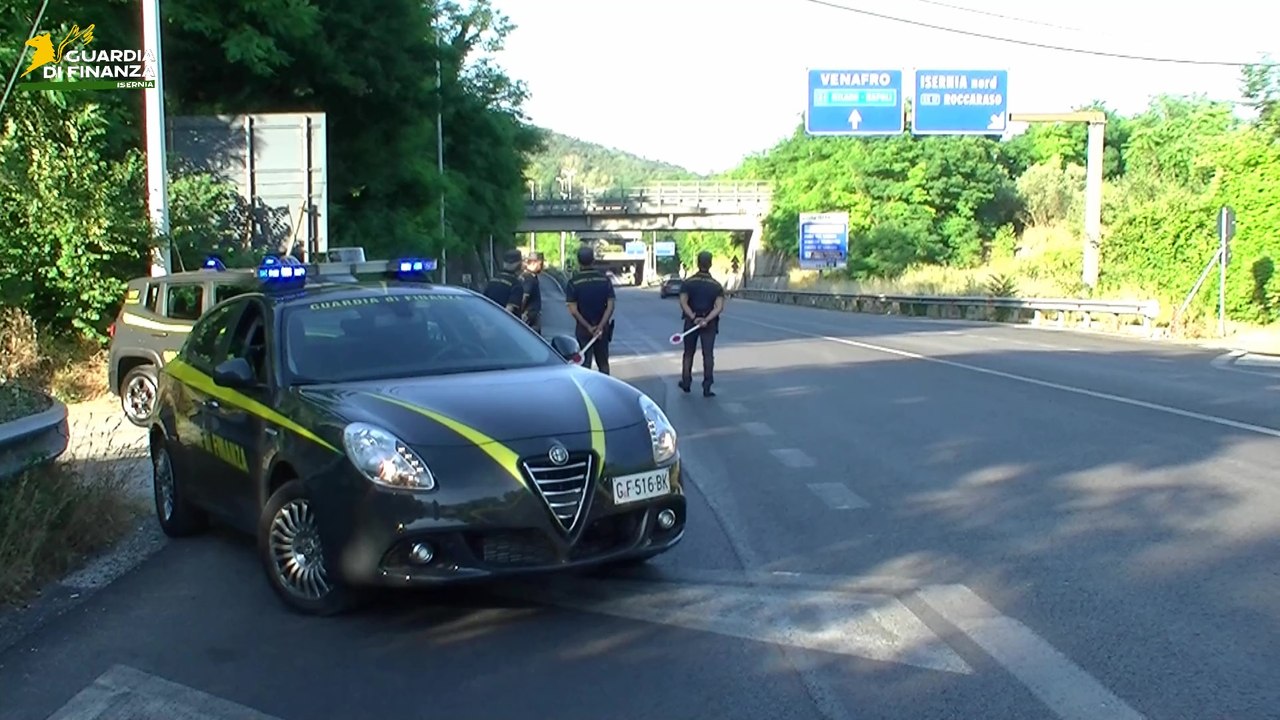 Isernia, controlli estivi della Guardia di Finanza: sequestri, arresti e lotta al lavoro nero (07.10.25)