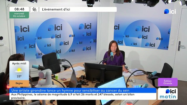 La Bordelaise Aïcha N'Doye (Les Soignantes), sort une chanson pour Octobre Rose