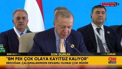 Cumhurbaşkanı Erdoğan: Türk devletleri olarak Suriye hükümetiyle angajmanı ilerletmeliyiz
