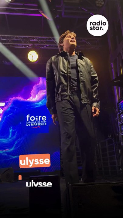 Ulysse la scène de la Nocturne de la Foire de Marseille avec “Cosmo” #ulysse #foiredemarseille #concert #live #showcase #radiostar