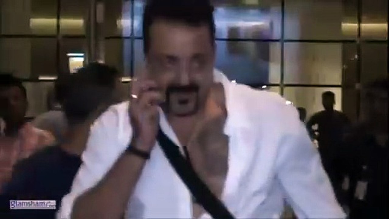 Cool, calm, and airport-ready, Sanjay Dutt keeping it effortlessly stylish ✈️😎  #glamsham #sanjaydutt #airportstyle #bollywood #celebrityspotting #mumbaiairport #casualvibes  glamsham, sanjay dutt, airport style, bollywood, celebrity spotting, mumbai air