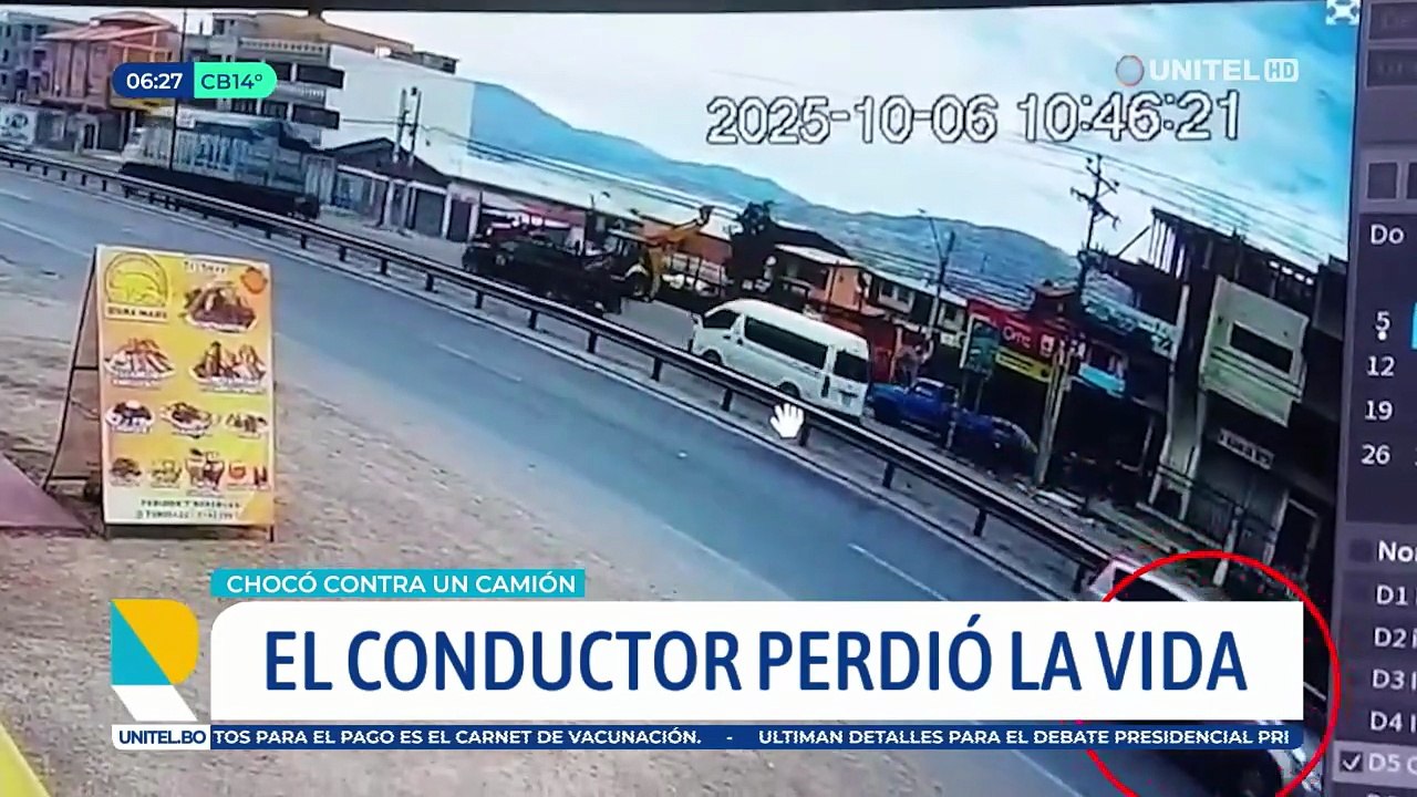 Imágenes sensibles: Conductor en estado de ebriedad fallece tras chocar con su vehículo contra un camión parado