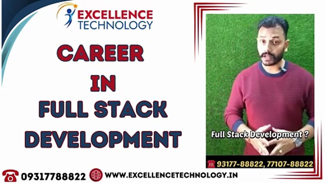 Full Stack Developer ROADMAP __ CAREER GUIDANCE __ Enhance skills with Excellence Technology