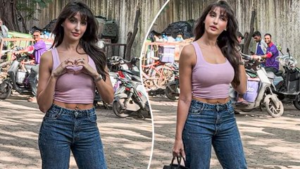 Cutie Nora Fatehi's Pink-Pretty Look For Her Dazzling Day Out In The Suburbs | Spotted