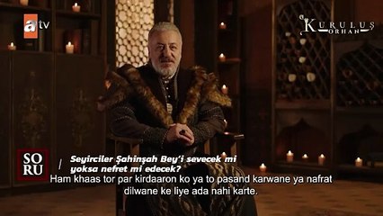 Questions & Answers with Barış Falay - Şahinşah Bey I Kurulus Orhan #kurulusorhanurdu